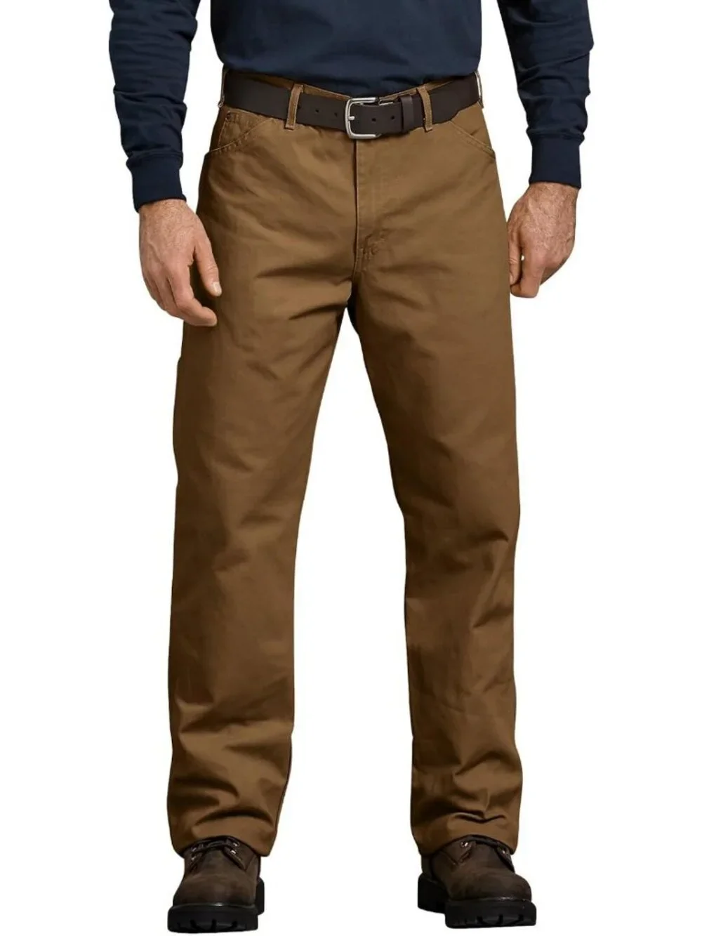 Men's Relaxed Fit Heavyweight Duck Carpenter Pants - Durable Workwear, Versatile